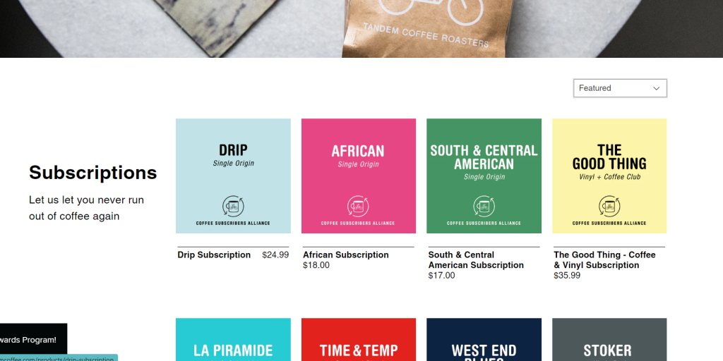 Appstle | 15+ Coffee Subscription Business Examples and What You Can Learn