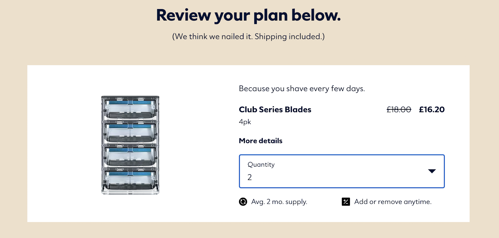 Appstle | eCommerce subscription examples: Lessons from Dollar Shave Club Subscription Box Appstle | eCommerce subscription examples: Lessons from Dollar Shave Club Subscription Box