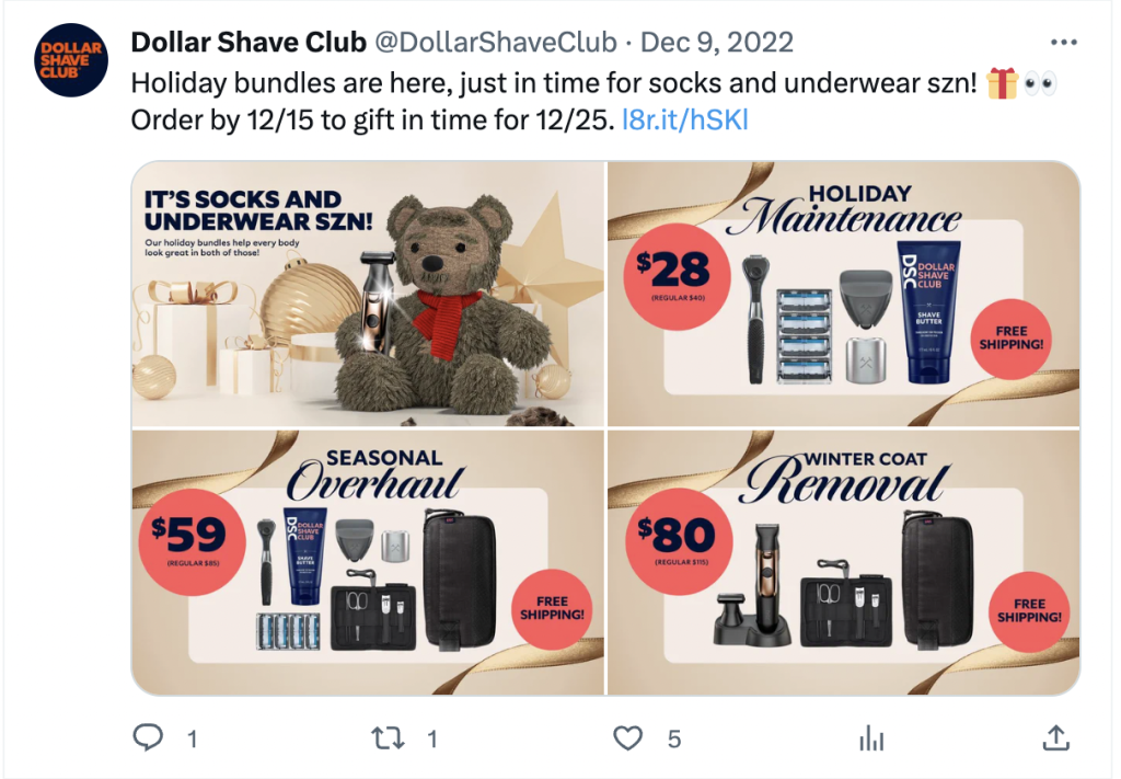 Appstle | eCommerce subscription examples: Lessons from Dollar Shave Club Subscription Box Appstle | eCommerce subscription examples: Lessons from Dollar Shave Club Subscription Box