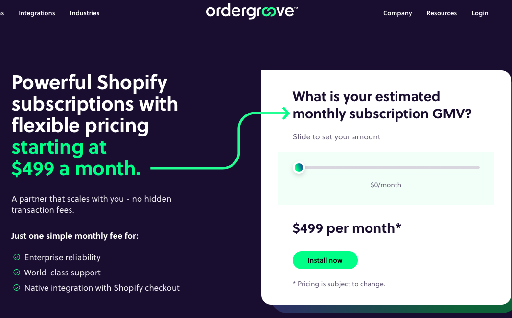 Appstle|Appstle vs Ordergroove Subscriptions