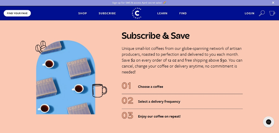 Appstle | 15+ Coffee Subscription Business Examples and What You Can Learn