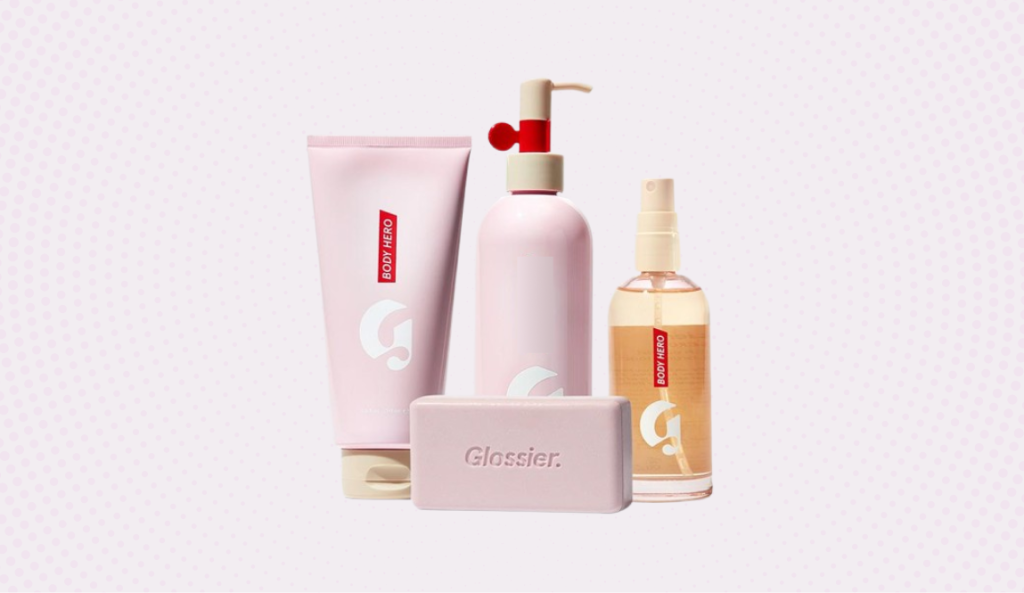 Glossier Beauty and Cosmetics Product Bundle Strategy Breakdown for Shopify Stores