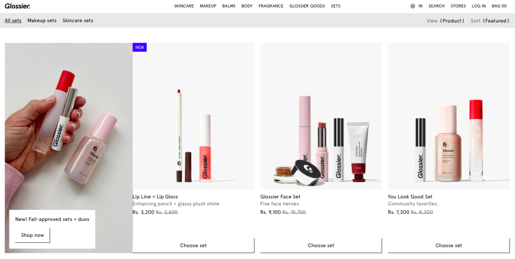Appstle | Glossier Beauty and Cosmetics Product Bundle Strategy Breakdown for Shopify Stores Appstle | Glossier Beauty and Cosmetics Product Bundle Strategy Breakdown for Shopify Stores