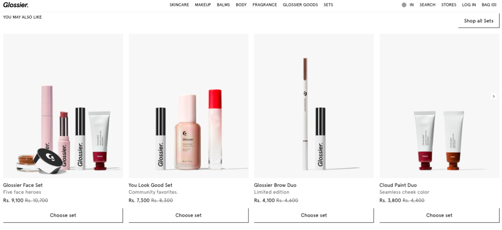 Appstle | Glossier Beauty and Cosmetics Product Bundle Strategy Breakdown for Shopify Stores Appstle | Glossier Beauty and Cosmetics Product Bundle Strategy Breakdown for Shopify Stores