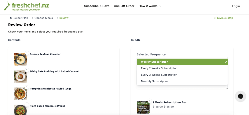 Appstle | 2Fresh Chef Frozen Meals Shopify Subscription Strategy Breakdown Appstle | 2Fresh Chef Frozen Meals Shopify Subscription Strategy Breakdown