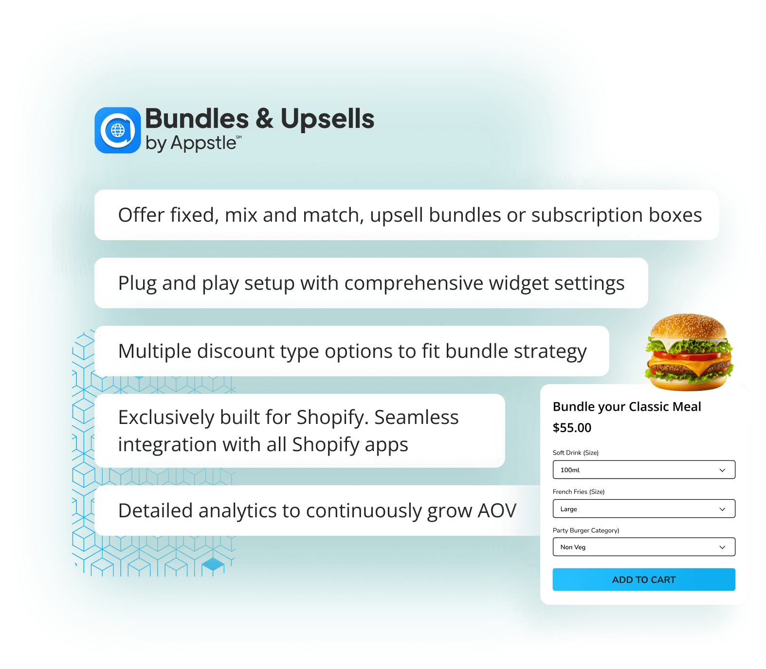 Bundles and upsells home page image