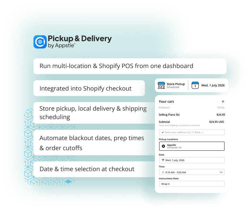 Pickup & delivery image
